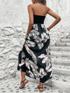 Botanical Bliss Patchwork Strapless Dress