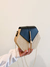 Boho Chic Mini Tassel Flap Straw Bag - Must-Have Handbag for Summer