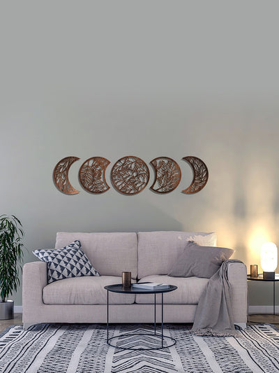 Elevate your home decor with our Bohemian Chic 5 Piece Wood Moon Plant Wall Hanging Set. Crafted from high-quality wood, this set features a unique and stylish design that adds a touch of natural beauty to any room. Create a peaceful and tranquil atmosphere with these charming wall hangings.