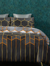 European Style Geometric Elements Polyester Brushed Bedding Set: Includes Duvet Cover and Pillowcases