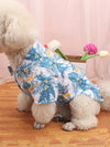 Pet Paradise: Hawaiian Style Shirt for Small Breeds - All Seasons