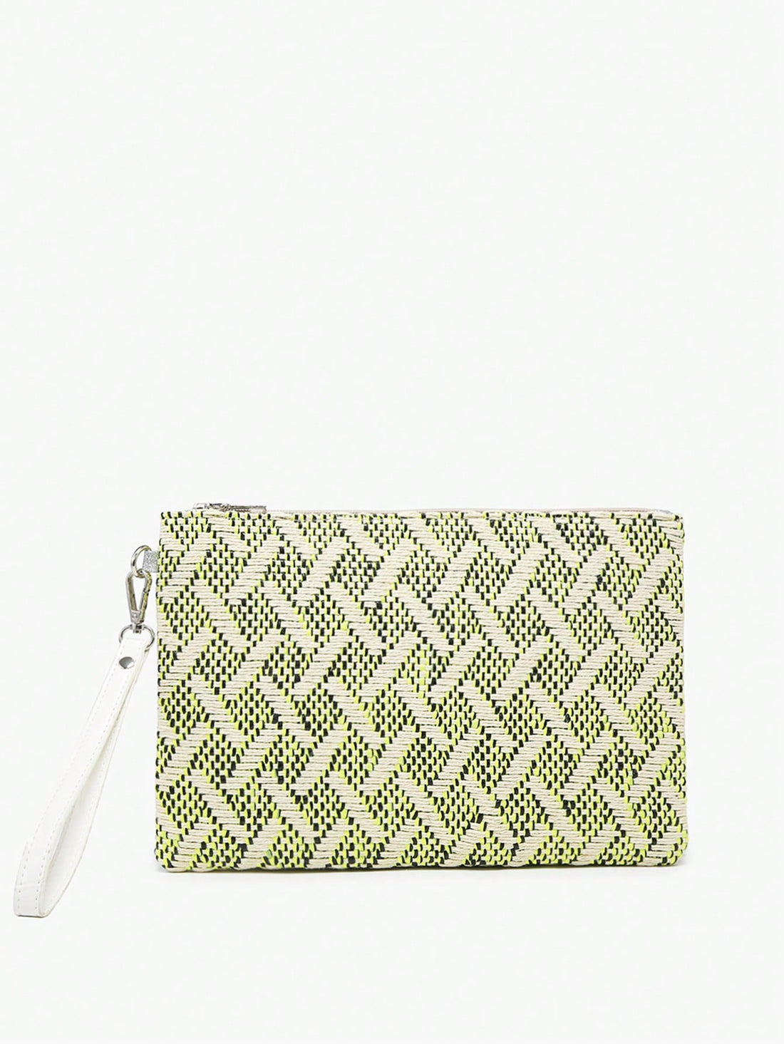 Stay stylish on your next vacation with our Colorblock Medium Straw Wristlet Bag. Combining functionality and fashion, this bag is your perfect companion for your travels. With its colorblocked design and wristlet feature, it's both chic and practical. Don't leave for your trip without it!