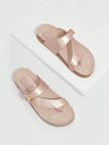 Elegantly Comfortable Champagne Sandals: The Perfect Summer Vacation Shoes