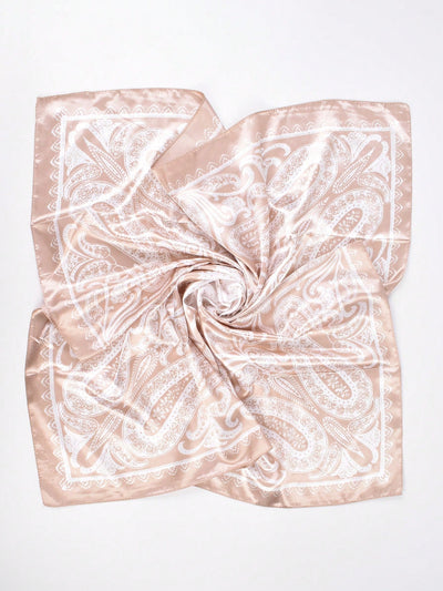 Stylish Cashew Pattern Printed Scarf Bandana: Perfect for Travel and Evening Parties