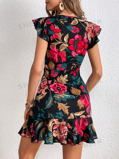 Floral Delight Ruffle Dress: The Ultimate Classic Style Statement