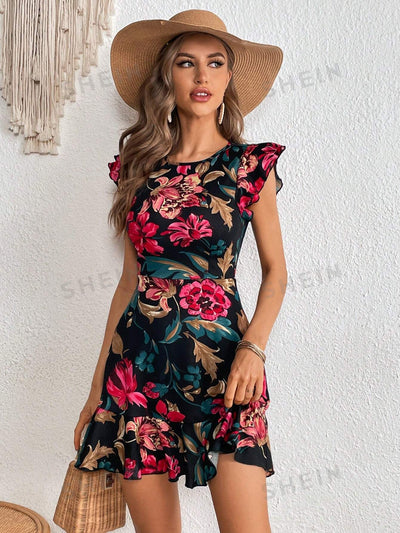 Floral Delight Ruffle Dress: The Ultimate Classic Style Statement