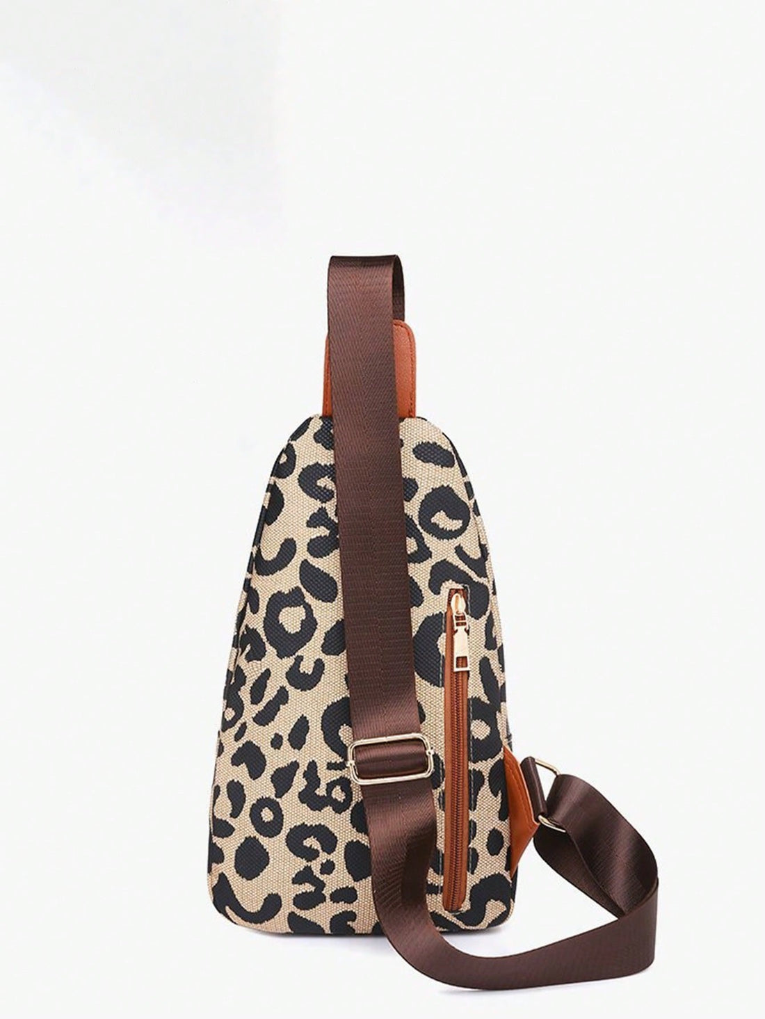 This Leopard Print Fashion Chest Bag is both stylish and practical, featuring a trendy leopard print design and a versatile crossbody sling. Perfect for everyday use, it offers a convenient way to carry your essentials while making a fashion statement. Made with quality materials, it's a must-have accessory for any fashion-forward individual.