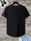 Casual Vibe Slogan T-Shirt for Men - Effortless Style and Comfort Style