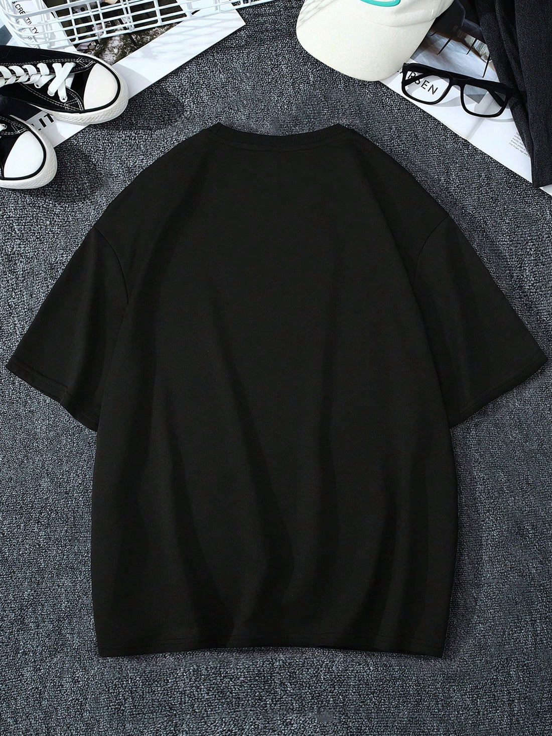 Stay stylish and comfy this summer with our Chic and Comfortable Loose Graphic T-Shirt. Perfect for casual days, this tee is both chic and comfortable for all-day wear. Stay cool and trendy with this must-have addition to your summer wardrobe!