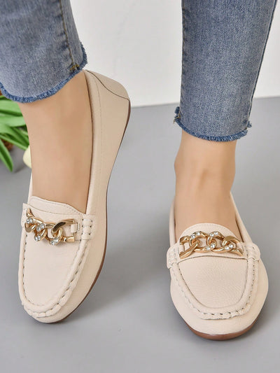 Leopard Print Rhinestone Loafer Moccasins: Comfort and Style in One