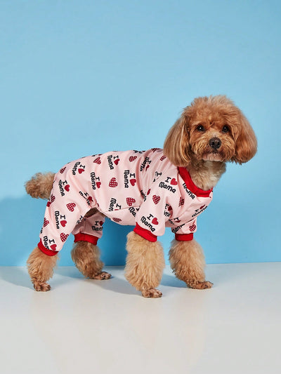 Dress your furry friend in style all year long with these Adorable Pet Clothes! Made with lightweight material, these four corner apparel pieces are the perfect combination of comfort and cuteness. Show your love for your pet and for your family with the "I Love Mom" and "I Love Dad" prints. Available for cats and dogs, these clothes are perfect for any season!