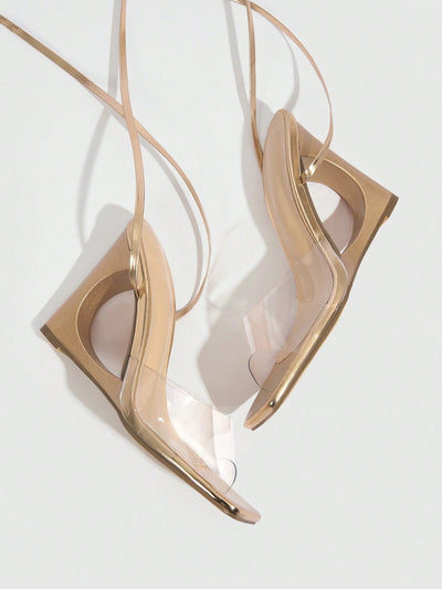 Rose Gold Strappy Wedge Sandals: Elevate Your Summer Vacation Style