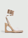 Rose Gold Strappy Wedge Sandals: Elevate Your Summer Vacation Style