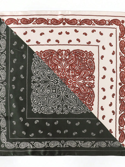 Chic Paisley Pattern Bandana: A Must-Have Accessory for Daily Style