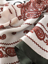 Chic Paisley Pattern Bandana: A Must-Have Accessory for Daily Style