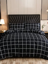 Experience cozy and stylish comfort all year long with our Modern Plaid Pattern <a href="https://canaryhouze.com/collections/duvet-cover-set" target="_blank" rel="noopener">Duvet Cover Set</a>. Crafted from soft and durable polyester, this bedding is perfect for all seasons. Its modern plaid pattern adds a touch of sophistication to any bedroom. Upgrade your sleep experience with this must-have set.
