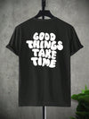 Make a Statement in Style White Men's Slogan Graphic Tee