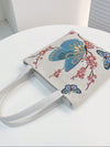 Boho Butterfly Beauty: Square Crossbody Bag for Women on the Go