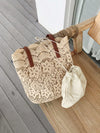 Lace Flower Design Shoulder Bag: Chic and Functional Bag for Women on-the-go