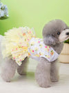 Plum Blossom Cake Skirt: Pet Embroidered Wedding Dress - New Spring/Summer Fashion