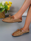 Chic and Comfortable: Two-Tone Lace-Up Oxford Shoes for Women