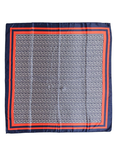 Chic Women's Geo Pattern Fashion Bandana for Daily Style Statement