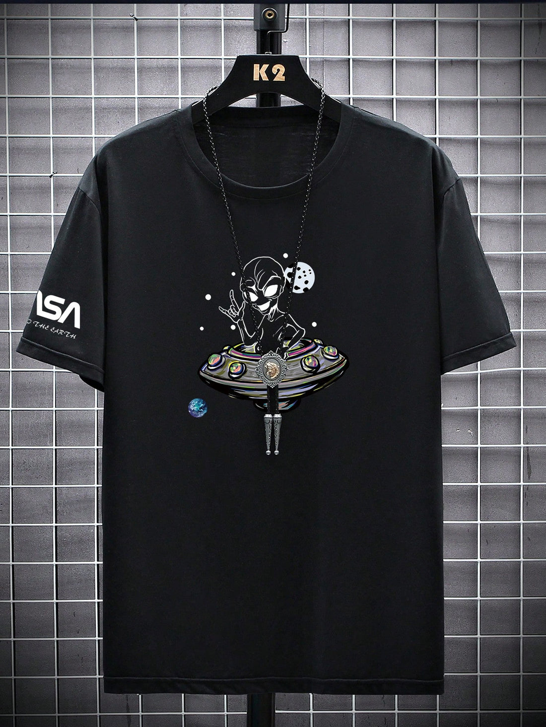 Elevate your summer style with our Men's Casual Graphic Crew Neck Short Sleeve TShirt. Crafted with comfortable and breathable fabric, this shirt is perfect for those hot summer days. With a stylish graphic design and classic crew neck, it's the perfect addition to any casual wardrobe. Upgrade your summer look now!