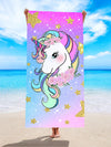 Effortlessly embrace the magic of the beach with our Magical Unicorn <a href="https://canaryhouze.com/collections/towels?sort_by=created-descending" target="_blank" rel="noopener">Beach Towel</a>. Made for swimming and beach travel, this towel will keep you dry and stylish. With its whimsical design and superior absorbency, make every beach day feel like a fairytale.
