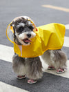 Adorable Chicken Design Hooded Pet Raincoat for Dogs and Cats