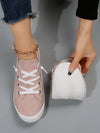 Step Out in Style: Women's Fashionable Lace-Up Sports Shoes