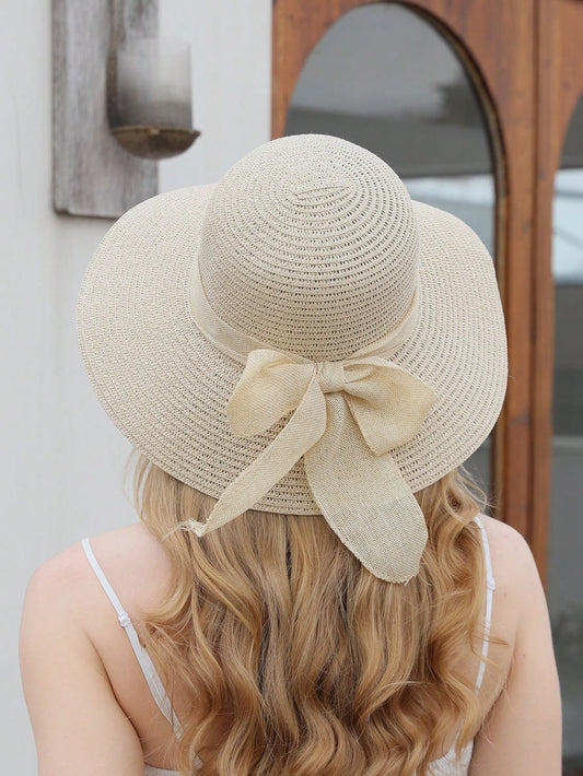 Chic and Stylish Solid Wide Brim Hat for Fashionable Sun Protection