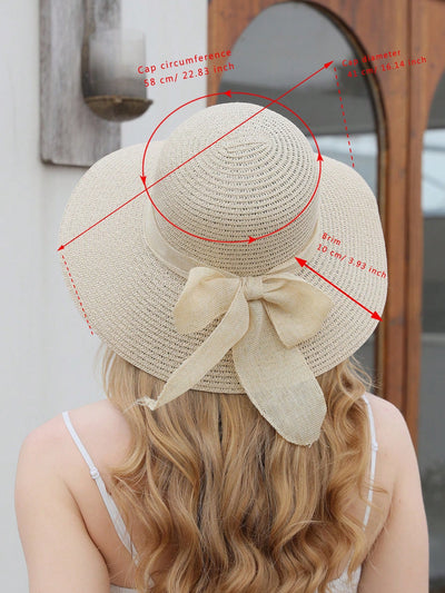 Chic and Stylish Solid Wide Brim Hat for Fashionable Sun Protection