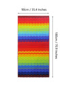 Vibrant Waves Large Beach Towel: Soft, Absorbent, and Multi-Purpose