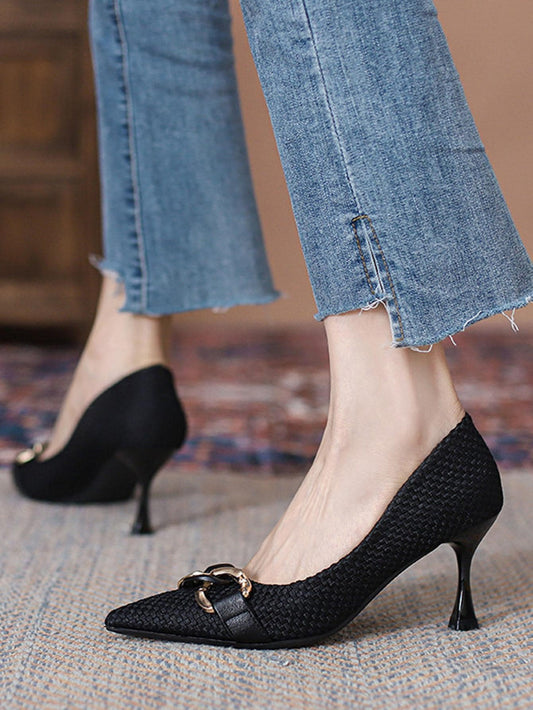 Elegant Pointed-Toe High Heel Shoes: A Classy Choice for Every Woman