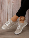 Step Out in Style: Women's Fashionable Lace-Up Sports Shoes