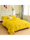 Starry-Eyed Dreams: 3-Piece Eyelash Star Pattern Duvet Cover Set