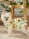 Sunflower Pet Dress: Bring Style to Your Furry Friends' Wardrobe!