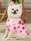 Fashionable Polka Dot Pet Sweatshirt for Cats and Dogs