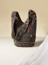 The Bohemian Bliss Vintage Retro Shoulder Bag for Women is the perfect accessory for any adventure. Made from high-quality materials and designed with a vintage retro style, this bag is both stylish and functional. With plenty of space to store your essentials, it's perfect for all your travels.