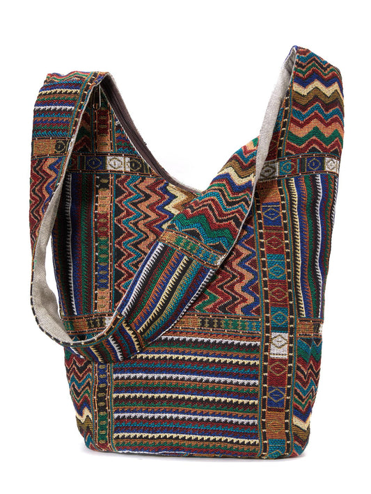 Bohemian Bliss: Vintage Retro Shoulder Bag for Women - Perfect for Adventures