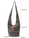 Bohemian Bliss: Vintage Retro Shoulder Bag for Women - Perfect for Adventures