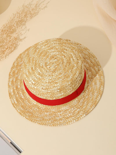 Chic and Stylish Handmade Straw Sun Hat - The Ultimate Beach Accessory for Women