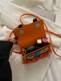 Close-up of adjustable strap on the polyurethane mini bag