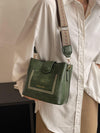 Trendy Mini Single Shoulder Bag with Adjustable Strap & Letter Print