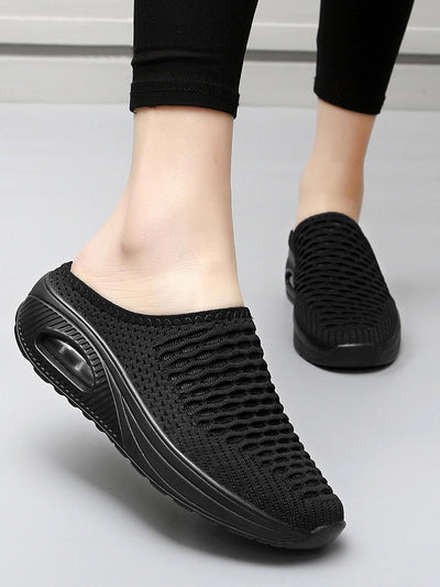 Modern Chic: Minimalist Mule Sneakers for Women