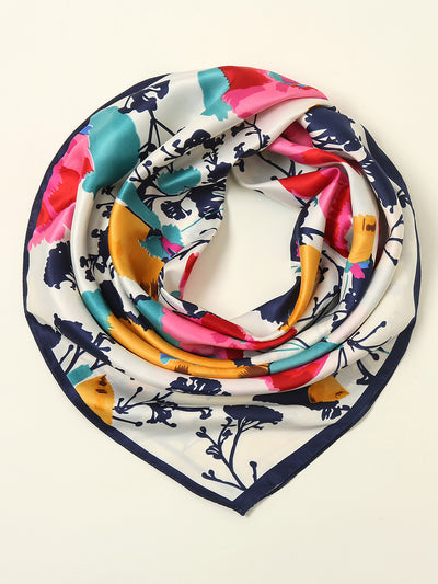 Stylish Women's Fashion Printed Square Scarf: The Ultimate Sun Protection Headband