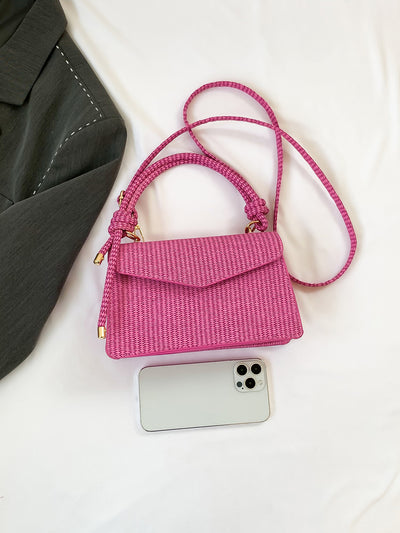 Chic Pink Tote Handbag: Versatile Shoulder & Crossbody Bag for Everyday Elegance