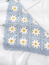 Boho Chic Floral Crochet Kerchief: Embrace Your Inner Free Spirit