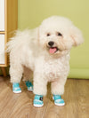 Cozy Paws: 4pcs Waterproof Warm Snow Boots for Small Dogs