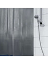 Crystal Clear 3D Plastic Shower Curtain: Add a Touch of Elegance to Your Bathroom